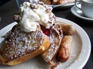Brunch with Aubrey at Macrina Bakery.